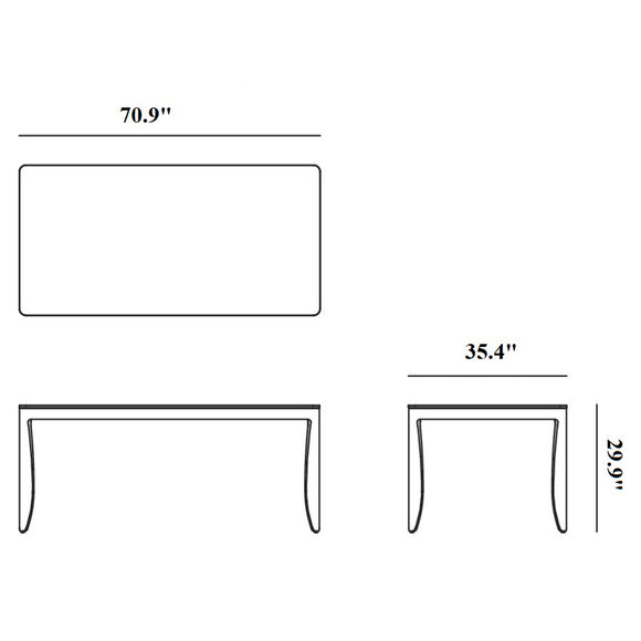 Monster 71-inch Table