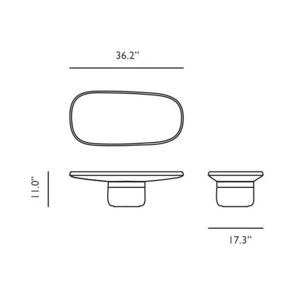 Obon Rectangular Coffee Table