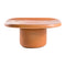 Obon Square Coffee Table  option Terracotta