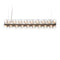 Prop Light Linear Pendant Light  option 2000K - Candle Light / Double