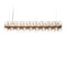 Prop Light Linear Pendant Light  option 2700K - Warm White / Double