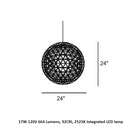 Raimond II Suspended Lamp