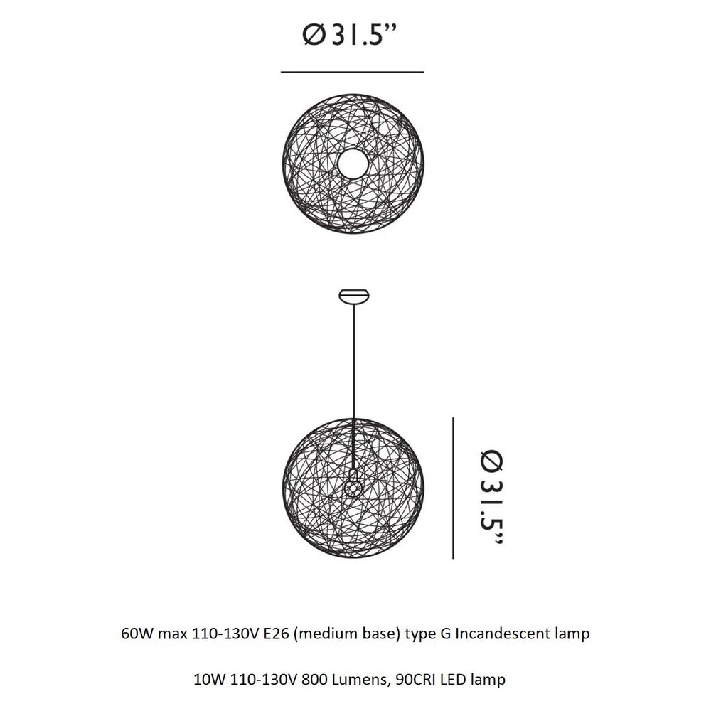 Moooi Random II Pendant Light - 2Modern