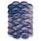 Serpentine Rug  option Warm Blue