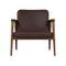 Zio Lounge Chair  option Cinnamon / Spectrum Brown 30087