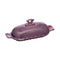 Anna Butter Dish  option Egg Plant