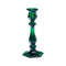 Candle Holder (Set of 2)  option Hunter Green