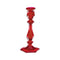 Candle Holder (Set of 2)  option Red