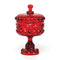 Eye Winker Covered Compote  option Red