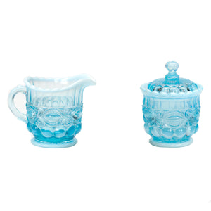 Eye Winker Creamer and Sugar Set