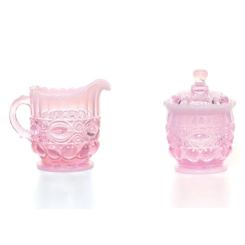 Eye Winker Creamer and Sugar Set