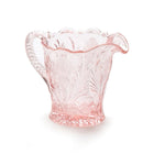 Inverted Thistle Creamer and Sugar