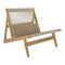 MR01 Initial Chair  option Solid Oak Oiled
