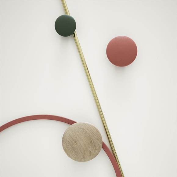 Dots Metal Wall Hooks (Set of 3)