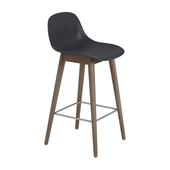 Fiber Stool with Backrest