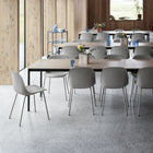 Recycled Plastic Fiber Side Chair - Tube Base
