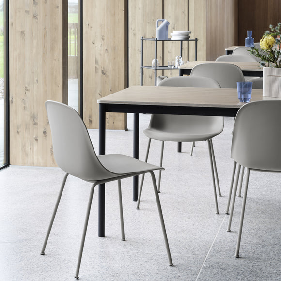 Recycled Plastic Fiber Side Chair - Tube Base