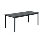 Linear Steel Outdoor Table