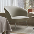Oslo Lounge Chair with Tube Base