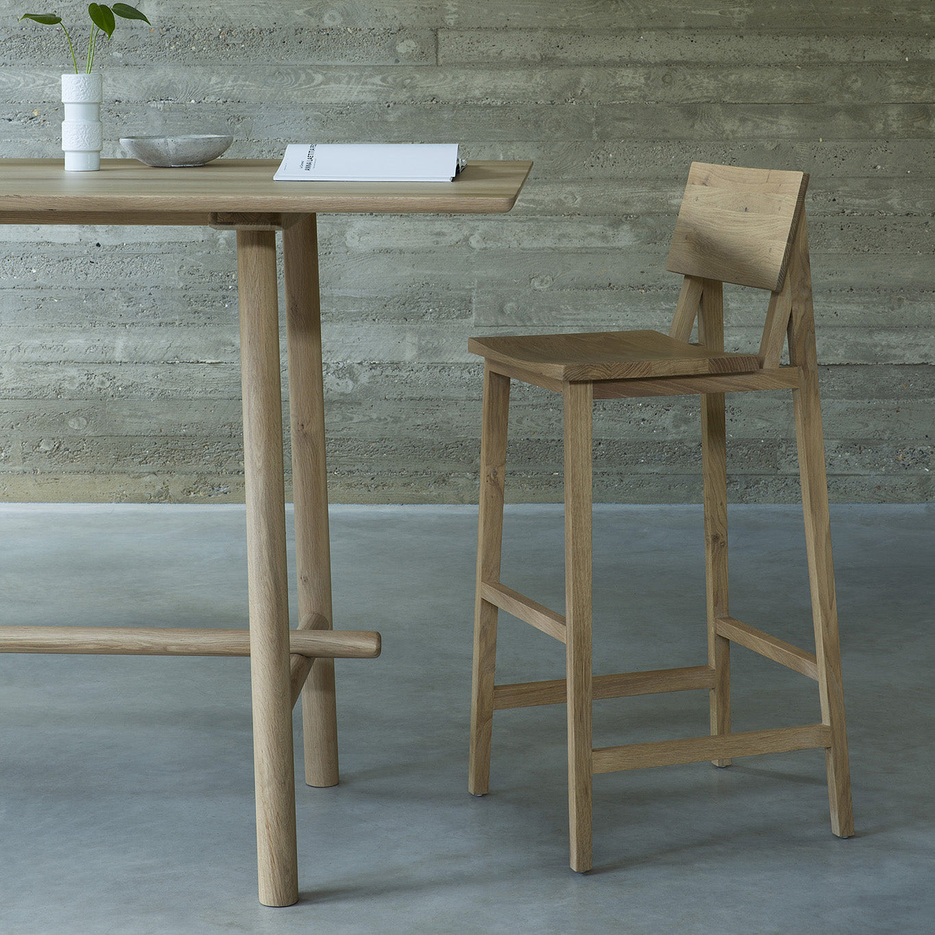 Ethnicraft N3 Counter Stool - Thumbnail 5