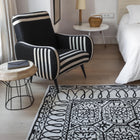 Black On White Estambul Rug