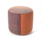 Shade Pouf  option Blue/Tan/Gray / Small: 15.3 in diameter