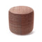 Shade Pouf  option Brown/Nude Pink / Small: 15.3 in diameter