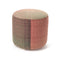 Shade Pouf  option Gray Green/Tumbleweed / Small: 15.3 in diameter