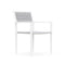 Naples Dining Chair (Set of 2)  option Matte White