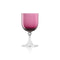 3/62 Red Wine Glass  option Twisted Ruby