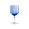 3/62 Water Glass  option Twisted Blue / Small: 6.3 in height