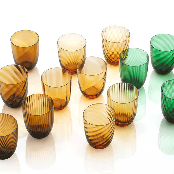 NasonMoretti Idra water glasses (set of 6) - Yellow