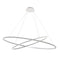 Ellisse Double Chandelier Pendant Light  option White