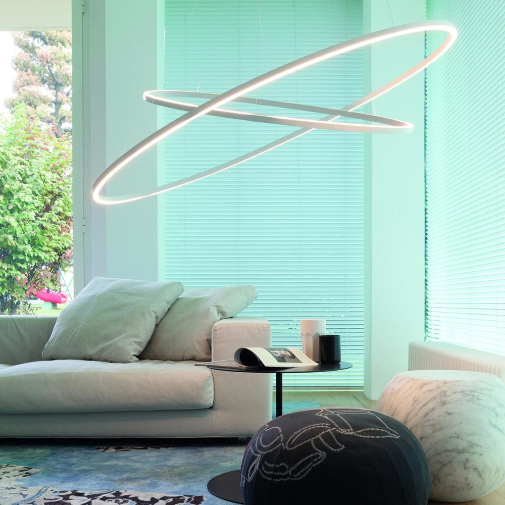 Ellisse Double Chandelier Pendant Light
