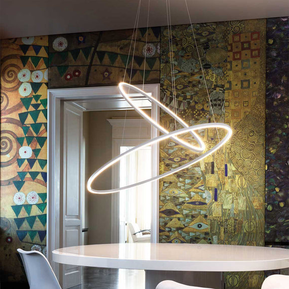 Ellisse Double Chandelier Pendant Light