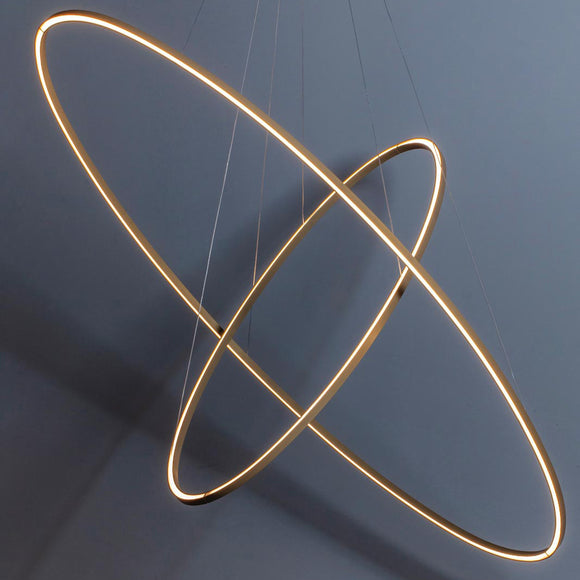 Ellisse Double Chandelier Pendant Light