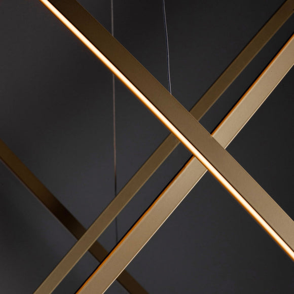 Ellisse Double Chandelier Pendant Light