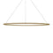 Ellisse Major Pendant Light  option Gold Polished Anodized