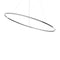 Ellisse Major Pendant Light  option Polished Aluminum