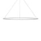 Ellisse Major Pendant Light  option White