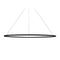 Ellisse Mega Pendant Light  option Black