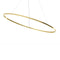 Ellisse Minor Pendant Light  option Gold Painted