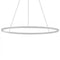 Ellisse Minor Pendant Light  option Polished Aluminum