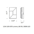 Medium Shadows Wall Light