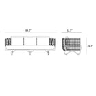 Nest 3-Seater Outdoor Sofa