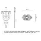Nimbus Cascade Chandelier