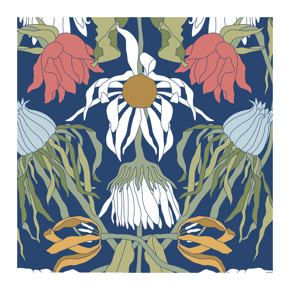 Archives Withered Flowers Wallpaper Sample Swatch