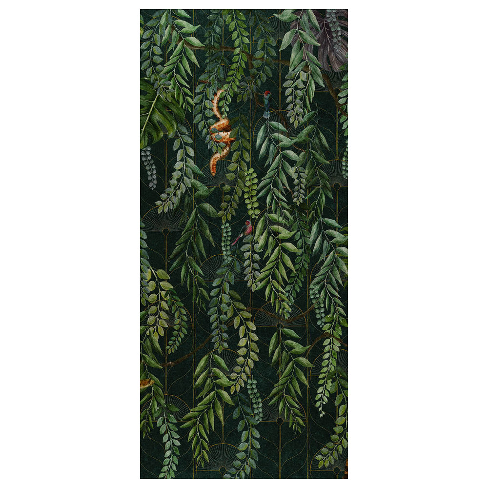 Art Deco Jungle Wallpaper