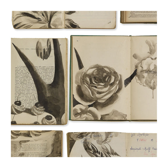 EKA-02 Biblioteca Mural Wallpaper Sample Swatch
