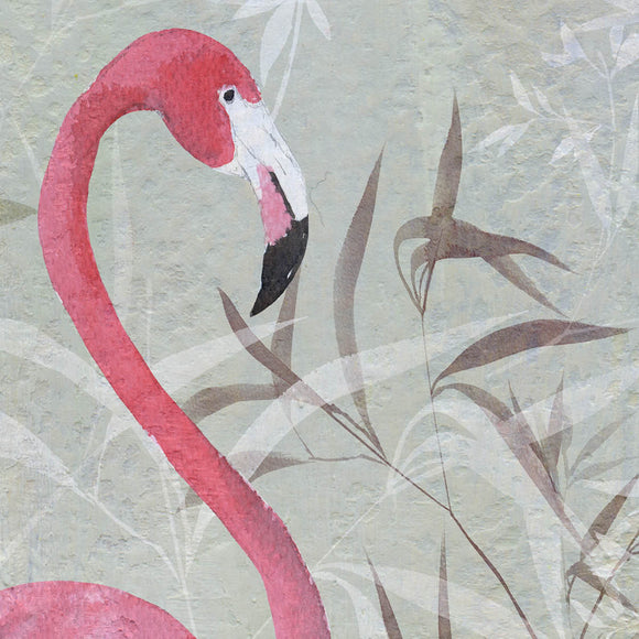 Flamingo’s Garden Wallpaper